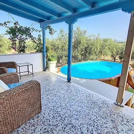 Villa Hydra Bay Seaside With Pool Thermisia