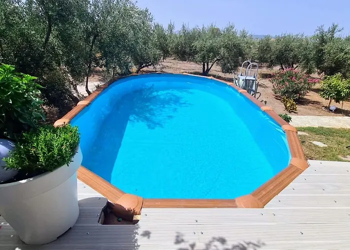 Hydra Bay Seaside With Pool Villa Thermisía